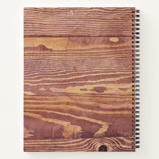 Foto van een prachtig wit paard in de winter notitieboek (Achterkant)