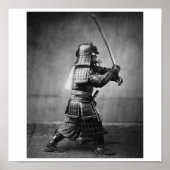 Foto van een Samurai C. 1860 Poster (Voorkant)
