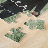 Foto van een schattige bruiloft legpuzzel (Zijkant)