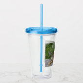 Foto van een Siberische tijger Acryl Drinkbeker (Rechts)