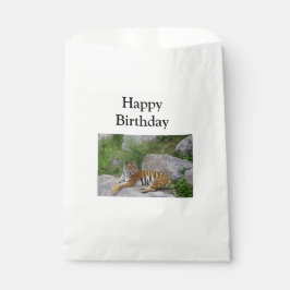 Foto van een Siberische tijger Bedankzakje