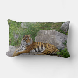 Foto van een Siberische tijger Kussen