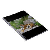 Foto van een Siberische tijger Notitieboek (Rechterzijde)