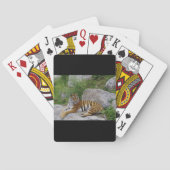 Foto van een Siberische tijger Pokerkaarten (Achterkant)