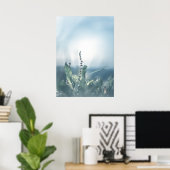 Foto van een sorrelplant in de natuur poster (Thuiskantoor)