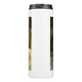 Foto van een Stomme kleine Oranje vossenstaal Thermosbeker (Achterkant)