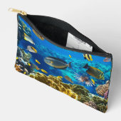 Foto van een tropische vis op een koraalrif etui (Open)