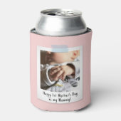 Foto van eerste Moederdag Snapshot Style Blikjeskoeler (Blikje Voorkant)