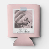 Foto van eerste Moederdag Snapshot Style Blikjeskoeler (Achterkant)