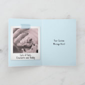 Foto van eerste Moederdag Snapshot Style Kaart (Binnen)