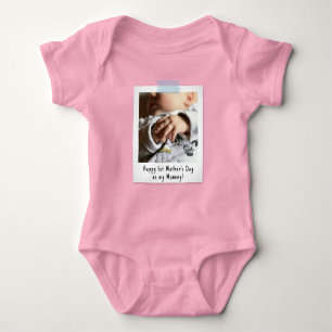 Foto van eerste Moederdag Snapshot Style Romper