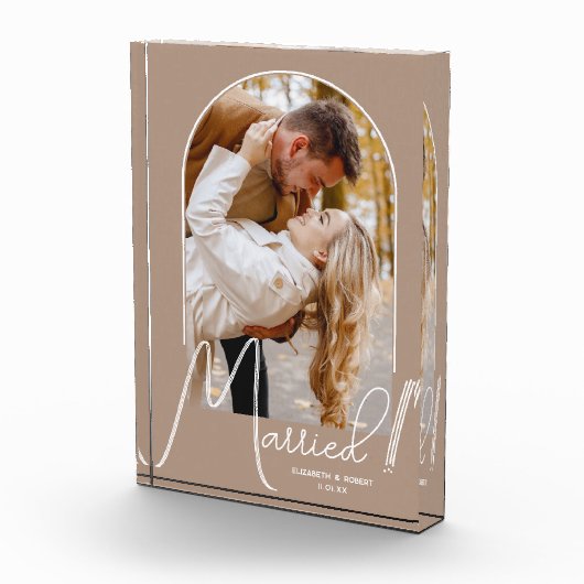 Foto van Elegant Arch Wedding Beige (Rechts)