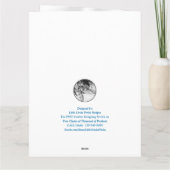 Foto van Elegant Birthday-kaarten voor haar Kaart (Achterkant)