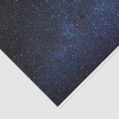 Foto van Elegant Blue Milkyway Galaxy Tissuepapier (Detail)