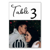 Foto van Elegant Custom Couple op White Kaart (Voorkant)