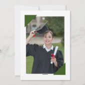 Foto van Elegant Floral Gradual Party Feestdagenkaart (Achterkant)