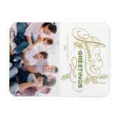 Foto van Elegant Flourish Season Magneet (Horizontaal)