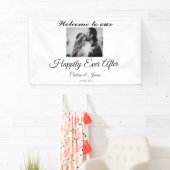 Foto van Elegant, gelukkig ooit Spandoek (Insitu)