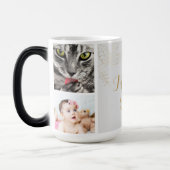 Foto van Elegant Gold Coolest Mam Ever Magische Mok (Links)