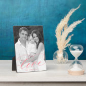 Foto van Elegant Love Pink Fotoplaat (Zijkant)