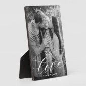 Foto van Elegant Love White Fotoplaat (Zijkant)