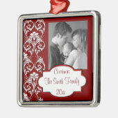  foto van Elegant Metalen Ornament (Links)