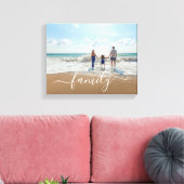 Foto van Elegant Modern Canvas Afdruk (Insitu (Woonkamer))