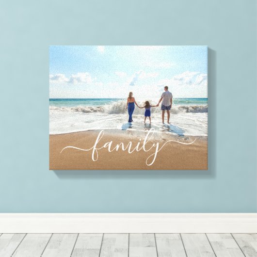 Foto van Elegant Modern Canvas Afdruk (Insitu (Houten vloer))