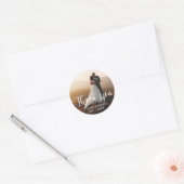 Foto van Elegant - Names Wedding Favor Stickers (Envelop)