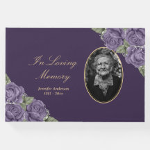Foto van Elegant Paars Floral Funeral