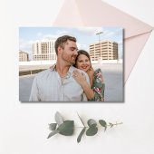 Foto van Elegant Pink Floral Wedding Save The Date