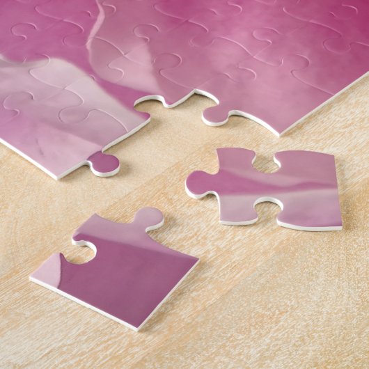 Foto van Elegant Pink Peony Legpuzzel (Zijkant)