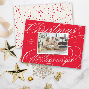 Foto van Elegant Religieuze kerstcadeautjes Feestdagenkaart