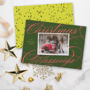 Foto van Elegant Religieuze kerstcadeautjes Feestdagenkaart