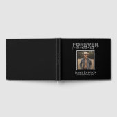 Foto van Elegant Script Forever in ons hart Gastenboek (Volledig)