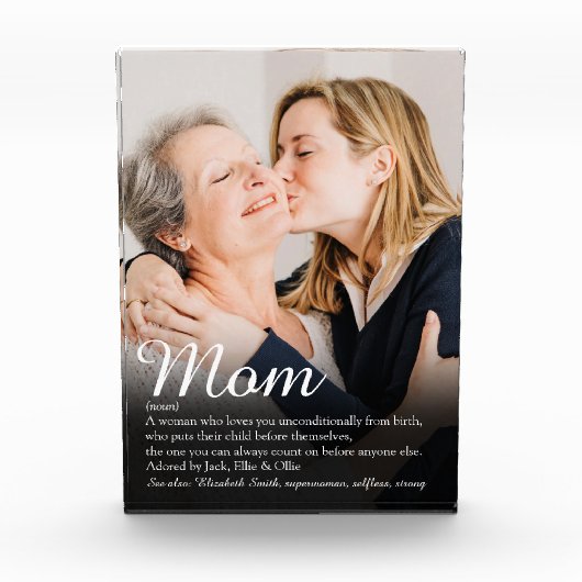 Foto van Elegant Script Mam Definition (Voorkant)