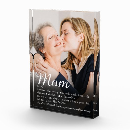 Foto van Elegant Script Mam Definition (Rechts)