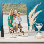 Foto van Elegant Script Typography Fotoplaat (Zijkant)