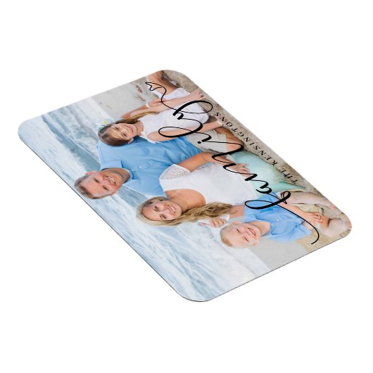 Foto van Elegant Script Typography Magneet (Rechterzijde)