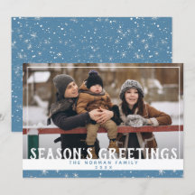 Foto van Elegant Season's Greetings Winter Snow