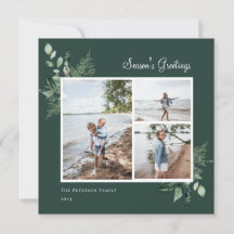 Foto van Elegant Waterverf botanische groen