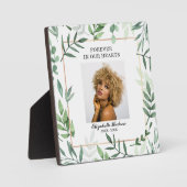 Foto van Elegant Waterverf Greenery Fotoplaat (Voorkant)