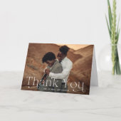Foto van Elegant Wedding Bedankkaart (Voorkant)
