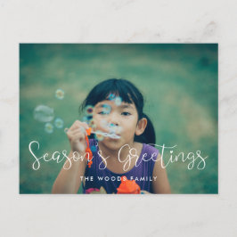 Foto van Elegant whimsical Sason's Greetings Briefkaart