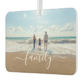 Foto van Elegant White Handgeschreven Script Luchtverfrisser (Links)