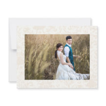 Foto van Elegant White Wedding Foto: Dubbelzijdig