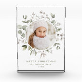 Foto van Elegant Winter Foliage en Snowberries (Voorkant)