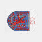 Foto van Ely Tartan Scottish Pset Fleece Deken (Voorkant (Horizontaal))