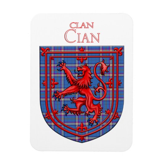 Foto van Ely Tartan Scottish Pset Magneet (Verticaal)
