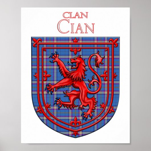 Foto van Ely Tartan Scottish Pset Poster (Voorkant)
